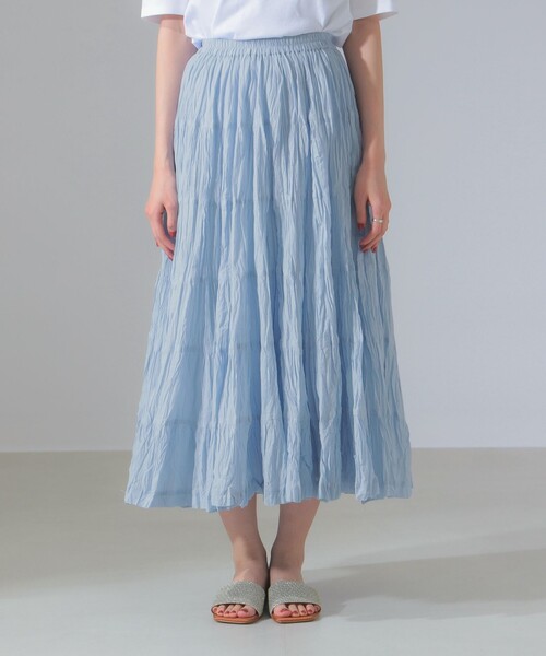 MARIHA（マリハ） スカート 「別注」MARIHA / 草原の虹 ソリッド