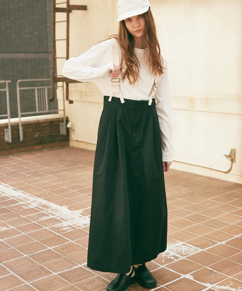 RNA-N（アールエヌエーエヌ） スカート D1665 サスペンダージャンパー