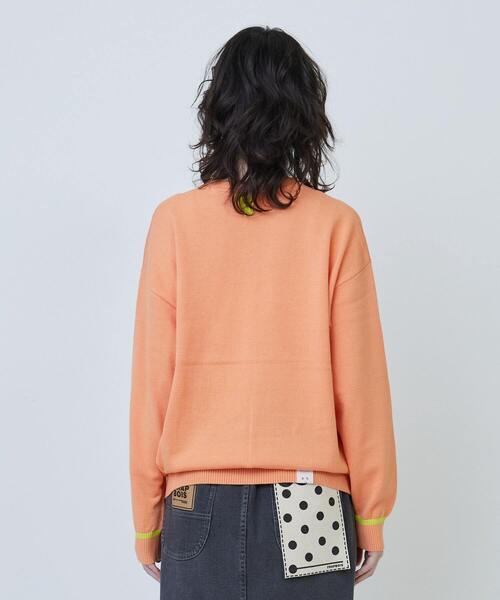 ニット 「NARACAMICIE」ツィード風Vネックカーディガン レディース