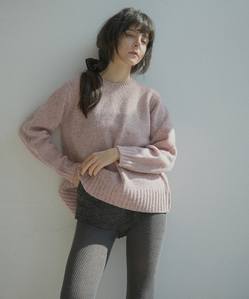 ニット セーター カラーネップニット / Color Nep Knit レディース LE CIEL BLEU ニット セーター カラーネップニット / Color Nep