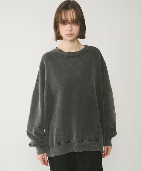 GRACE CONTINENTAL トレーナー スウェット ピグメントスエットトップ