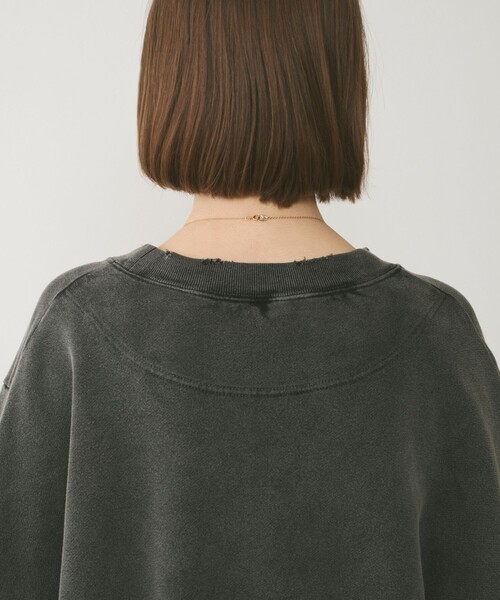 グレースコンチネンタル　今期ピグメントスエットトップ ピグメントスエットトップ / GRACE CONTINENTAL | GRACE