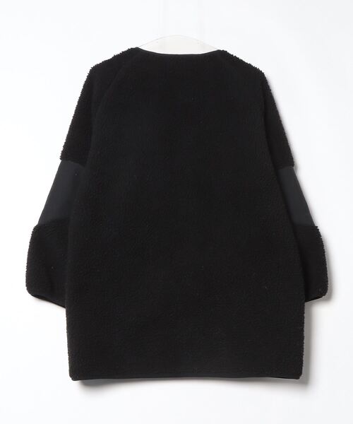 「Cape HEIGHTS」 ノーカラーコート 0 ブラック レディース_画像2