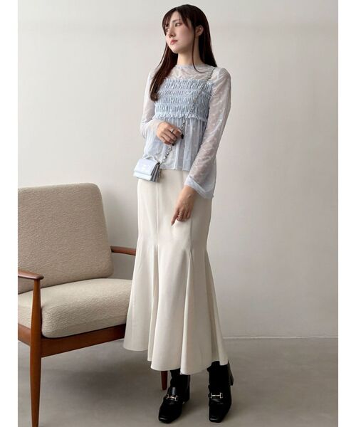 MERCURYDUO 財布 「MARY QUANT」デイジーチャーム付きミニ