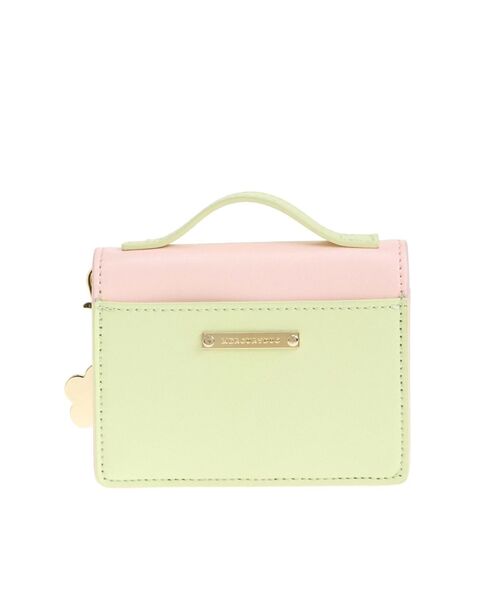 MARY QUANT デイジーチャーム付きミニウォレットマーキュリーデュオ マーキュリーデュオ MERCURYDUO 【MARY QUANT】デイジーチャーム