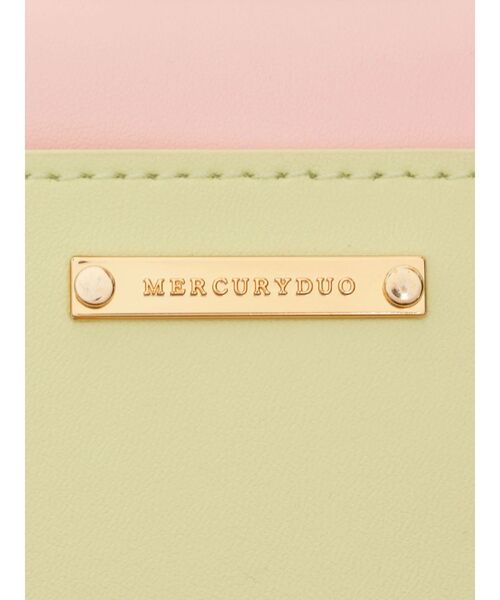 MERCURYDUO 財布 「MARY QUANT」デイジーチャーム付きミニ