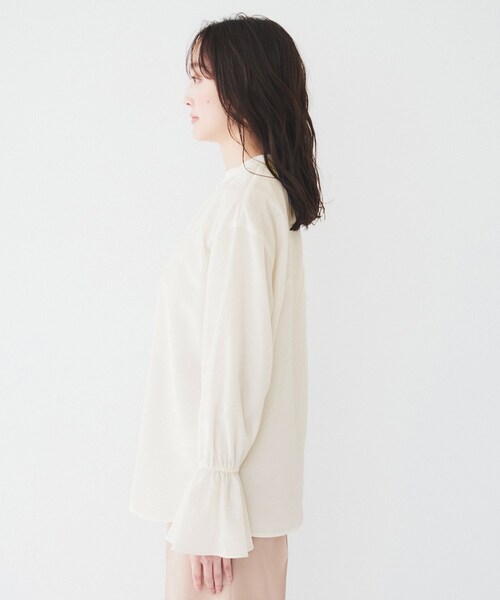 【新品/未使用/タグ有】 UNTITLED フリル袖 ホワイト トップス UNTITLED フリル付き長袖トップス サイズ2 - メルカリ