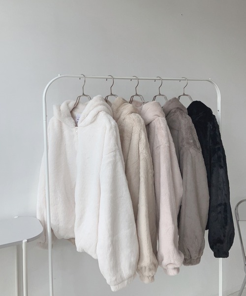 「AS KNOW AS plus」 ブルゾン FREE ベージュ レディース_画像3