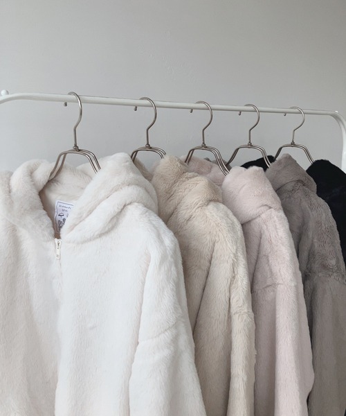 「AS KNOW AS plus」 ブルゾン FREE ベージュ レディース_画像4