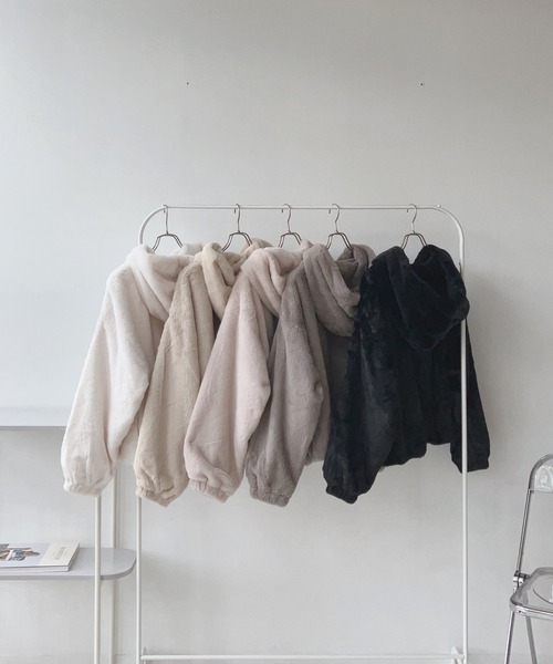 「AS KNOW AS plus」 ブルゾン FREE ベージュ レディース_画像6