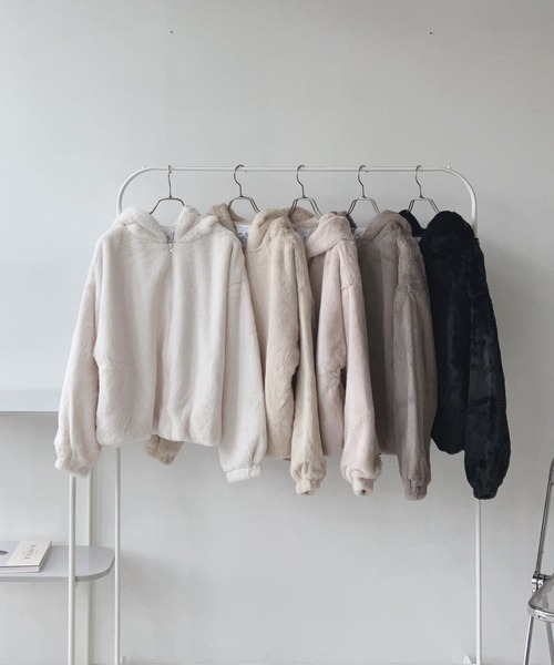 「AS KNOW AS plus」 ブルゾン FREE ベージュ レディース_画像7