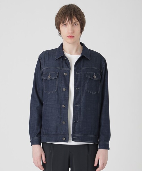 Blue Label CrestbridgeのGジャン 美品 BLUE LABEL CRESTBRIDGE 8ozデニムジャケット - メルカリ