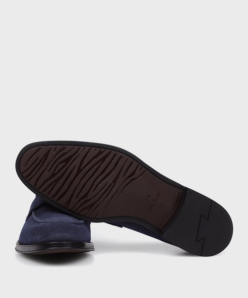 【関税込み】PS by Paul Smith ブラック Pierce ローファー Men's Black Leather 'Pierce' Loafers