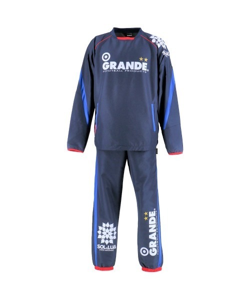 セットアップ 「ジュニアサイズ対応」GRANDE.ウインドクロス.ピステ（ウインドブレイカー）セットアップ キッズ 子供服 男の子 女の子 | GRANDE FOOTBALL PRODUCTS | 03