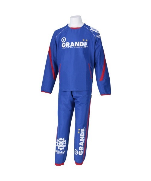 セットアップ 「ジュニアサイズ対応」GRANDE.ウインドクロス.ピステ（ウインドブレイカー）セットアップ キッズ 子供服 男の子 女の子 | GRANDE FOOTBALL PRODUCTS | 02