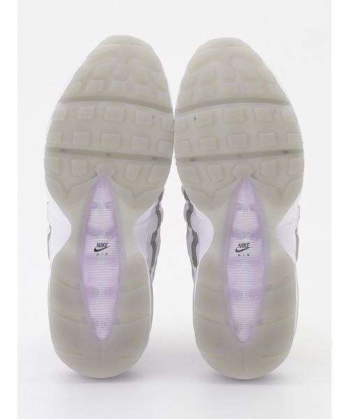 Nike Air Max 95 ホワイト/パープル　エアマックス95　美品 新品 未使用 ナイキ エアマックス95 ホワイト パープル