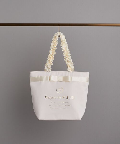 Maison de FLEUR（メゾンドフルール） トートバッグ ブランドロゴ