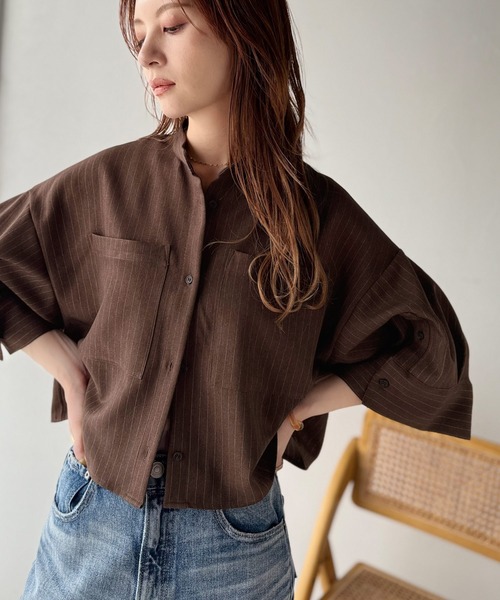 classicalelf ブラウス シャツ 大人の上品トップス。バンド
