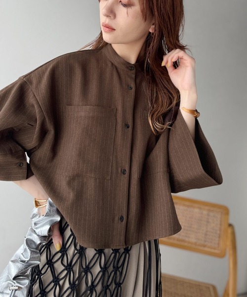 classicalelf ブラウス シャツ 大人の上品トップス。バンド