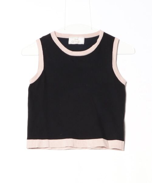【送料込】 Rady レディース ブラック S ノースリーブニット 「Rady」 トップス