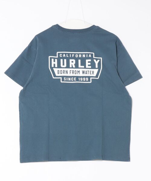 tシャツ 「Hurley/ハーレー」レディースヘビーウェイトTシャツ　バックプリント　オーバーサイズシルエット　CALIFORNIA SURF GIR Hurley tシャツ 「Hurley/ハーレー」レディースヘビーウェイトT