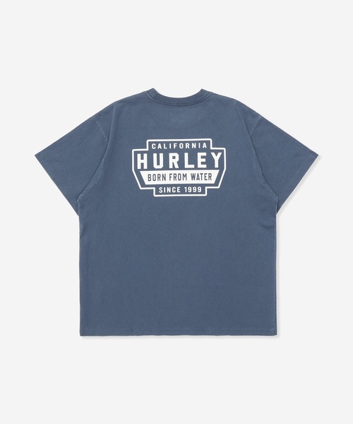 tシャツ 「Hurley/ハーレー」レディースヘビーウェイトTシャツ　バックプリント　オーバーサイズシルエット　BACK EMB SS TEE レディ Hurley tシャツ 「Hurley/ハーレー」レディースヘビーウェイトT