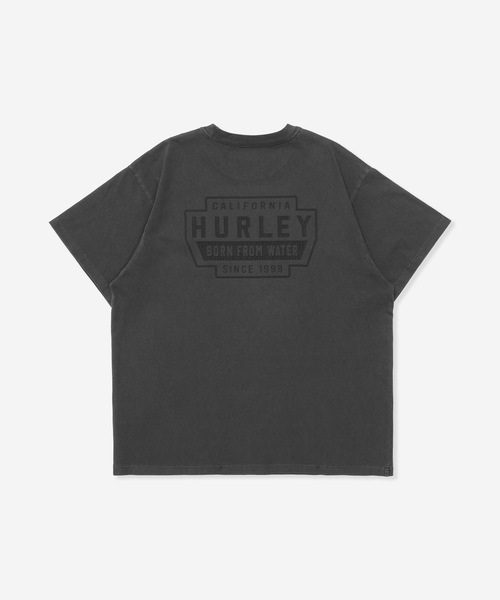 tシャツ 「Hurley/ハーレー」レディースヘビーウェイトTシャツ　バックプリント　オーバーサイズシルエット　BACK EMB SS TEE レディ Hurley tシャツ 「Hurley/ハーレー」レディースヘビーウェイトT