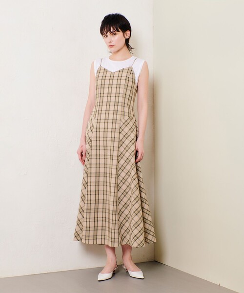 allureville（アルアバイル） ワンピース チェックバックコンシャス