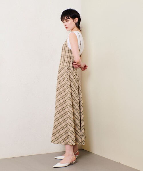allureville（アルアバイル） ワンピース チェックバックコンシャス