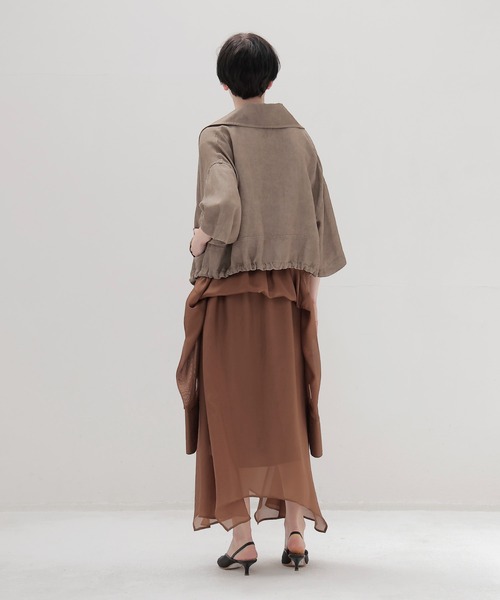 DRESSLAVE（ドレスレイブ） ワンピース sheer shirt dress(シアー