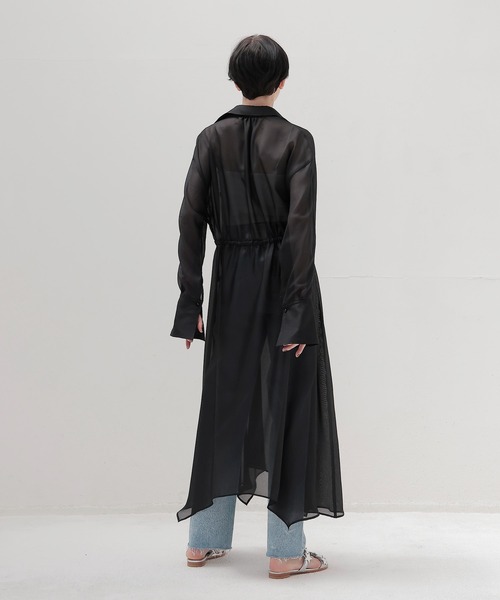 【新品】DRESSLAVE シアージャケット DRESSLAVE（ドレスレイブ） ワンピース sheer shirt dress(シアー