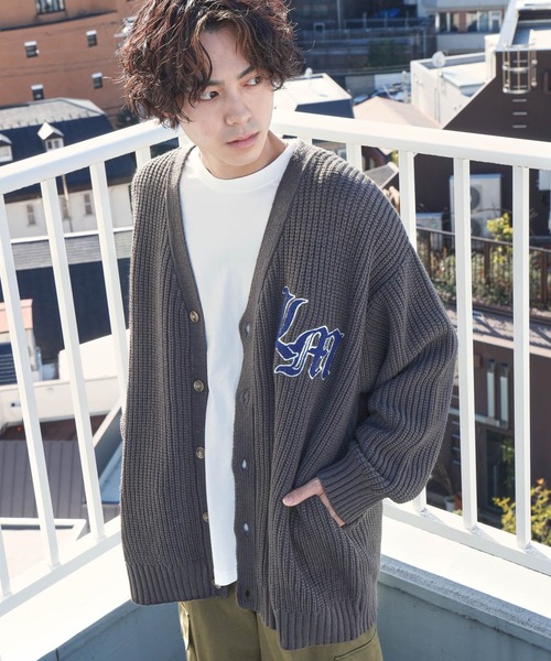 「PBLIM」 ニットカーディガン FREE クリーム レディース_画像8