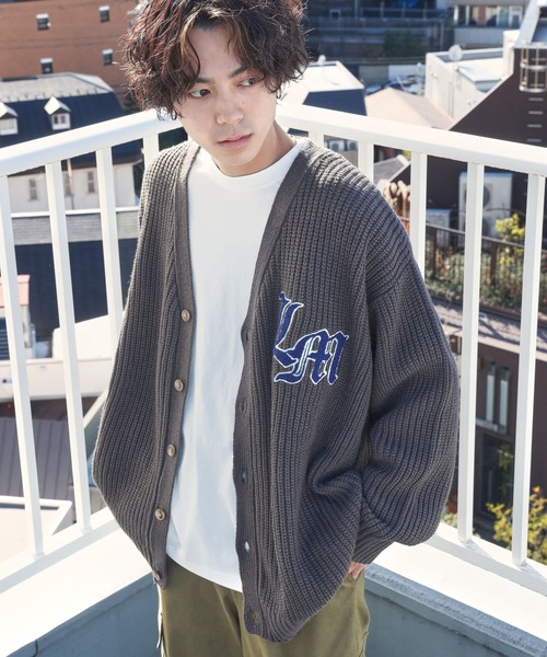 「PBLIM」 ニットカーディガン FREE クリーム レディース_画像9