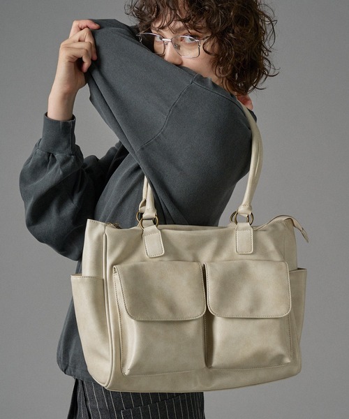 ONCILY ボストンバッグ VINTAGE LIKE BOSTON BAG / ヴィンテージ