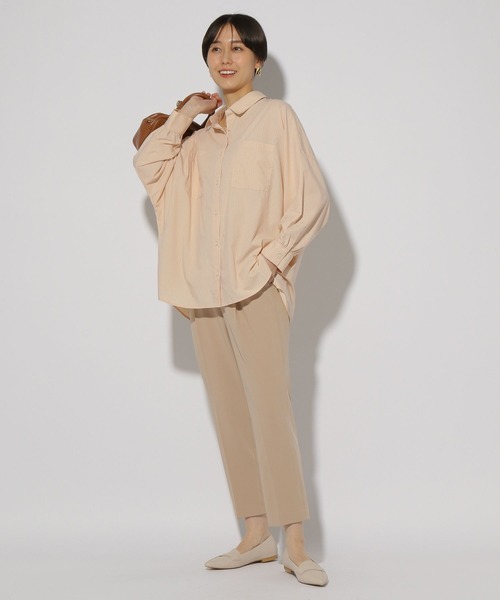 Elura（エルーラ） ブラウス シャツ アイロンいらずドルマンシャツ