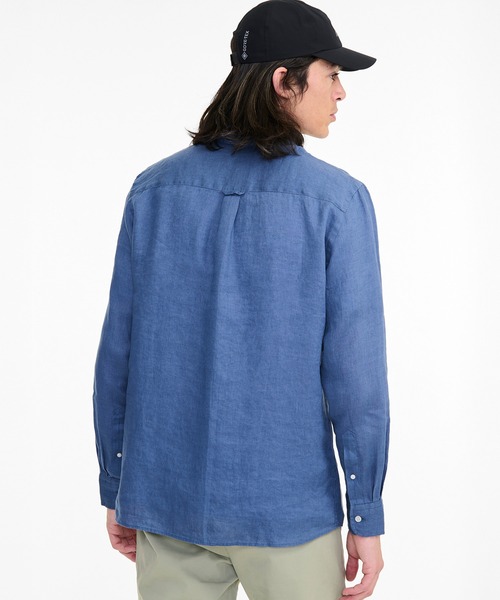 AIGLE（エーグル） シャツ ロングスリーブ リネンシャツ メンズ