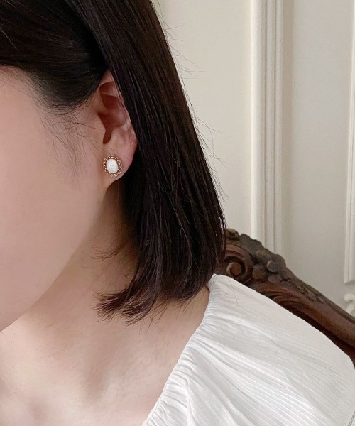 TONE（トネ） ピアス 「mallelabrocante/マルラブロカント」14kgf 