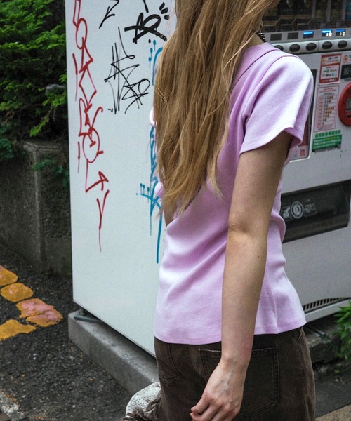 igi tシャツ TURNED SHOULDER ASYM TEE / アシンメトリーティー