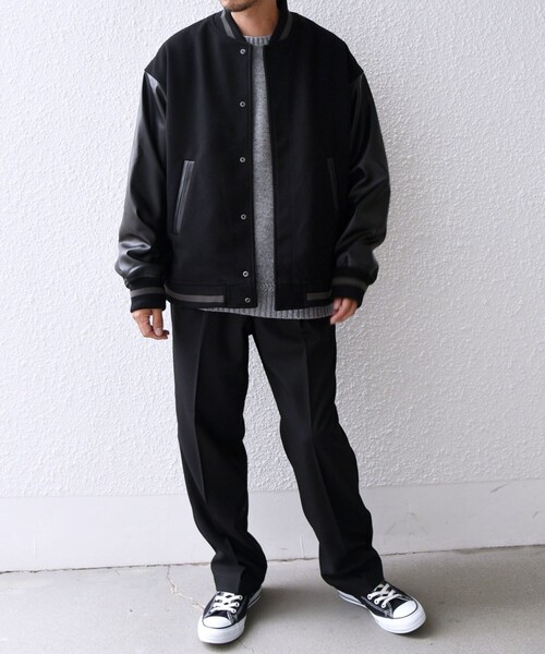 SHIPS any 「SHIPS any」 スタジャン LARGE ブラウン メンズ