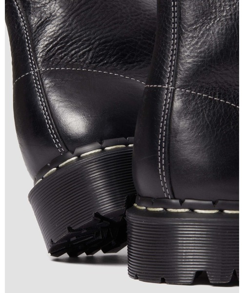 Dr Martens サイドゴアブーツ UK4 ブラック ドクターマーチン レザー サイドゴアブーツ UK4 レディース ブラック