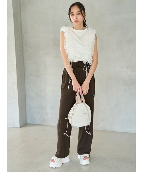 SNIDEL◆ノースリーブカットソー/SWNT252115 楽天市場】SALE30%OFF スナイデル SNIDEL Sustainableノースリ