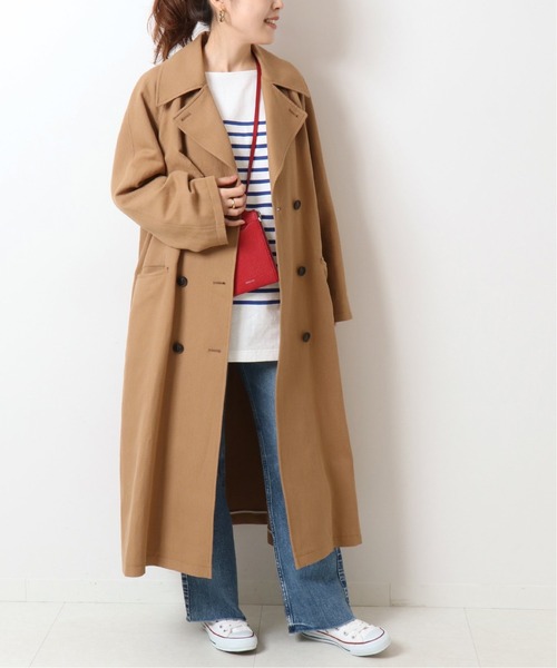 ブラウン系 オーバーサイズ チェスターコート　Spick and Span B.C STOCK｜Spick and Span/(W)チェスターコート | Rakuten