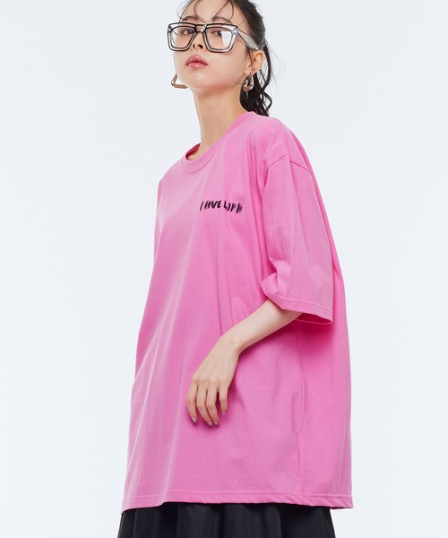 tシャツ 「Narcissus」オーバーシンプルＴシャツ レディース Narcissus tシャツ 「Narcissus」ロゴオーバーTシャツ
