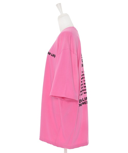 Narcissus tシャツ 「Narcissus」ロゴオーバーTシャツ
