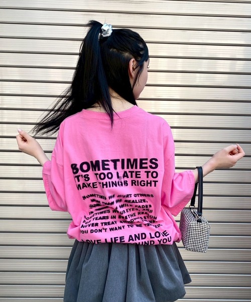 Narcissus tシャツ ロゴオーバーTシャツ/ヴィンテージ風「動画