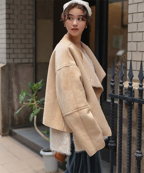 titivate（ティティベイト） ジャケット ノーカラージャケット