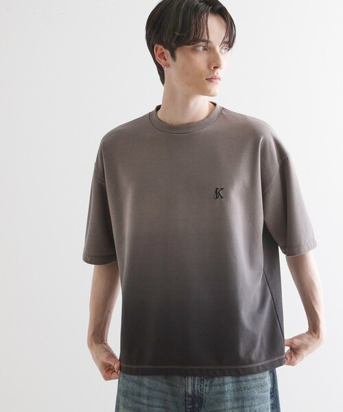 tk.TAKEO KIKUCHI（ティーケータケオキクチ） tシャツ グラデーション