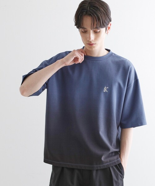 On グラデーション Tシャツ 新品タグ付き　メンズＳサイズ tk.TAKEO KIKUCHI（ティーケータケオキクチ） tシャツ グラデーション
