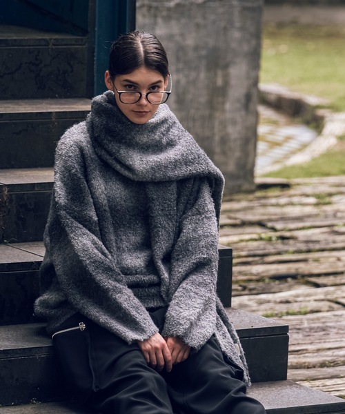 shiki tokyo」 マフラー FREE グレー メンズ : ZOZOTOWN Yahoo!店