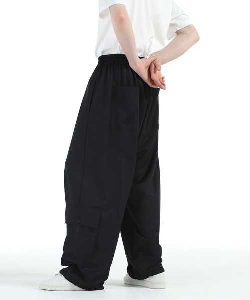 Y-3 カーゴパンツ REFINED WOOL CARGO PANTS メンズ : ZOZOTOWN Yahoo